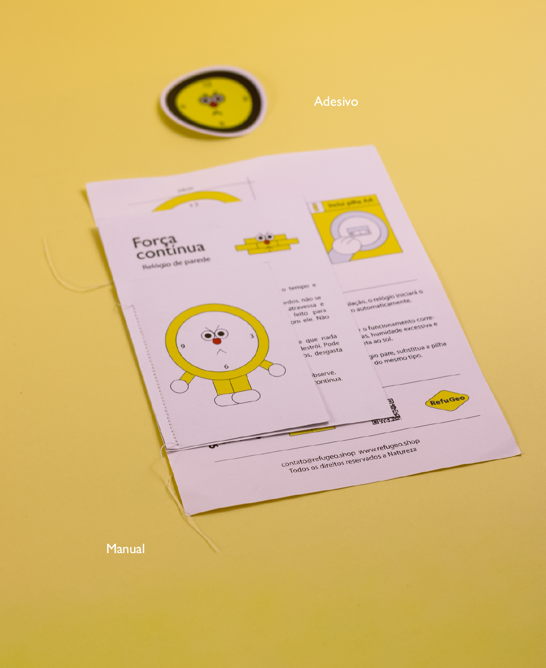 Força contínua ( Relógio de parede) - Imagem 5